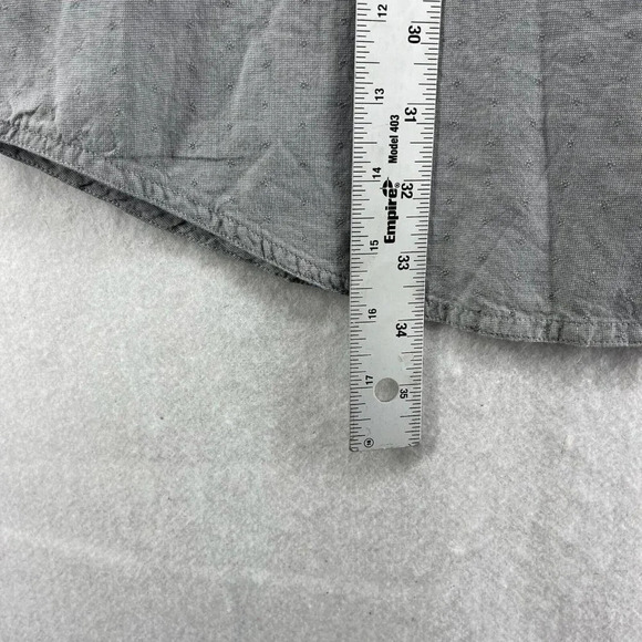 O'Neill Button-Up Shirt Men's Sz 2XL Gray Regular Fit Double Pocket Collared - Picture 5 of 12